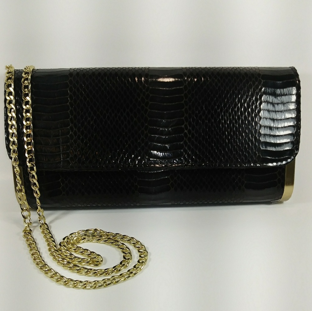 Black And Gold Clutch